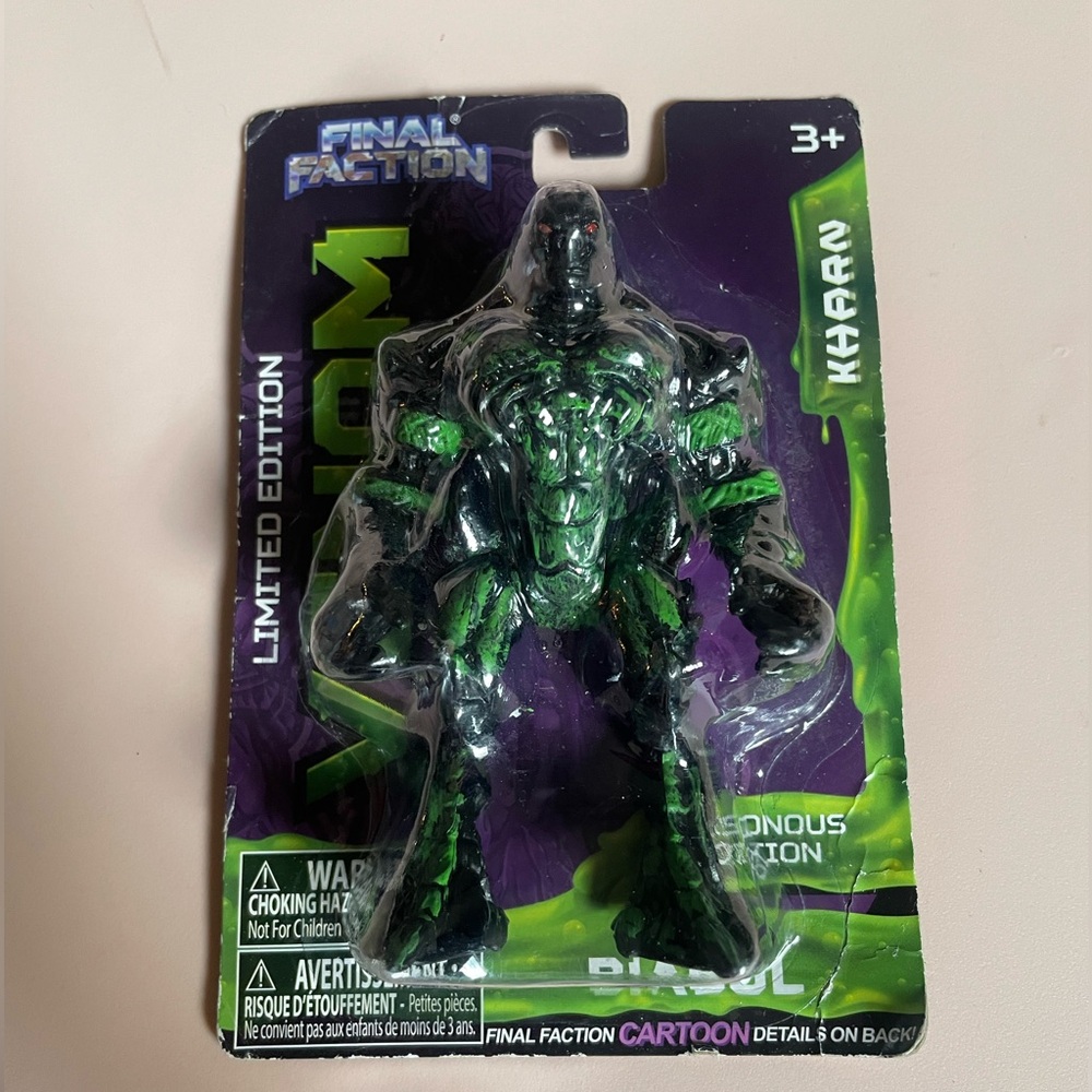New Venom Kharn General Diabol Action Figure Limited Edition